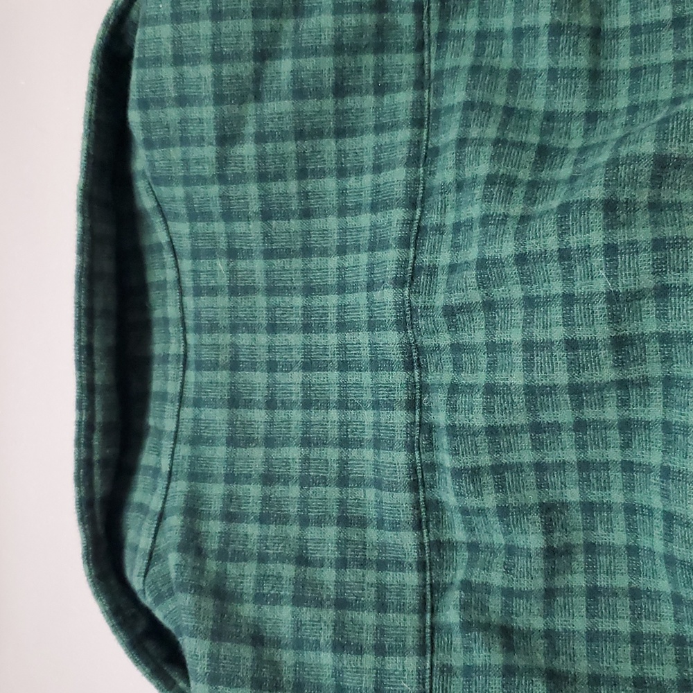 Pendleton Lodge Size XL Wool Plaid Long Sleeve Button Up Shirt Green Lumberjack - Picture 4 of 8